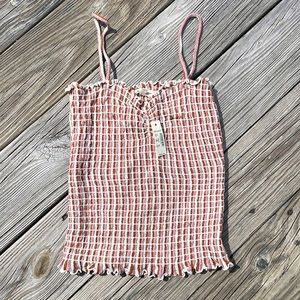 Smocked Madewell Tank